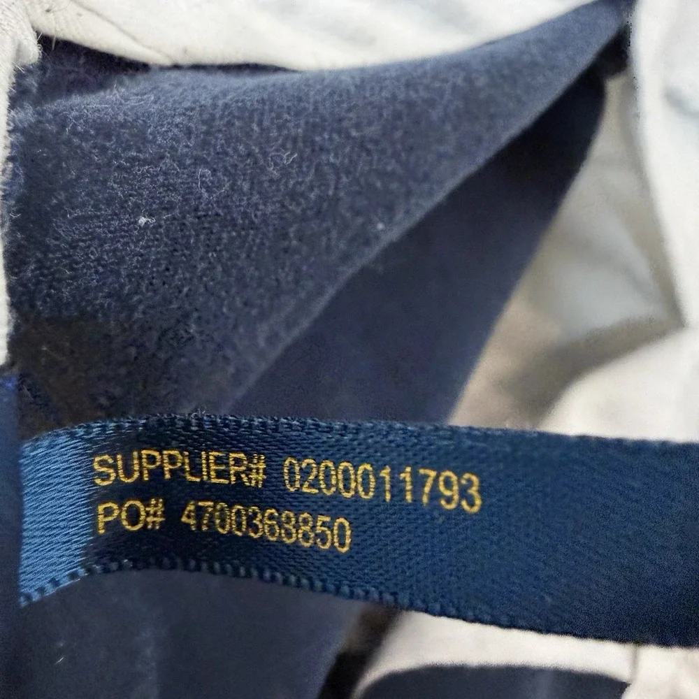 Polo Ralph Lauren Classic Fit Chino Pants Mens 36x32 Navy Cotton Soft Twill